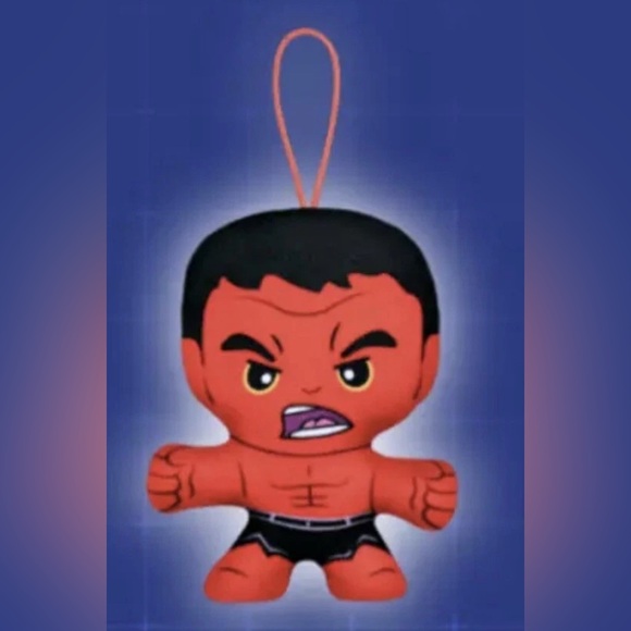 CAPTAIN AMERICA MARVEL STUDIOS BRAVE NEW WORLD RED HULK MCDONALDS HAPPY MEAL TOY - Picture 2 of 9